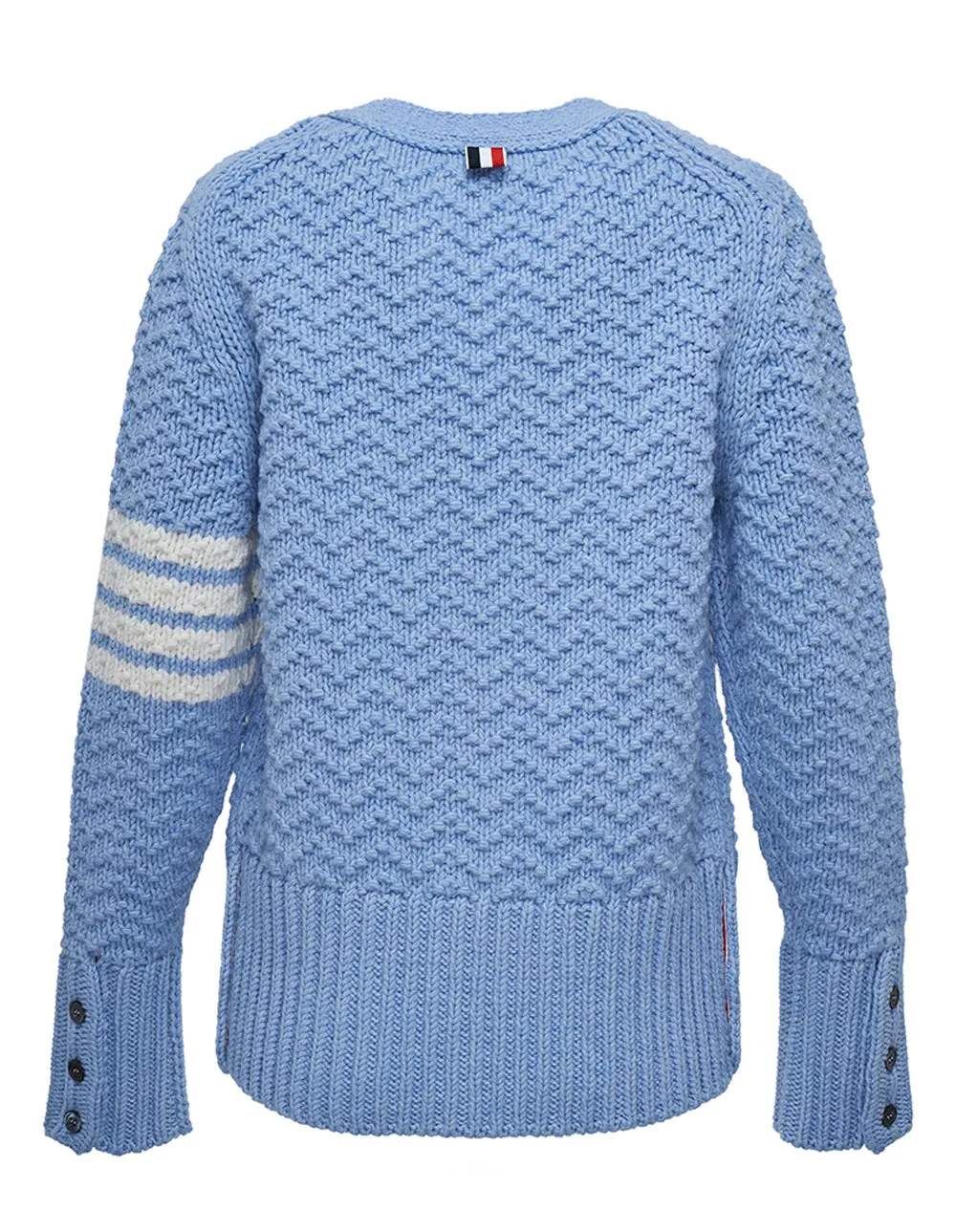 4Bar In Chunky Links V-neck Cardigan