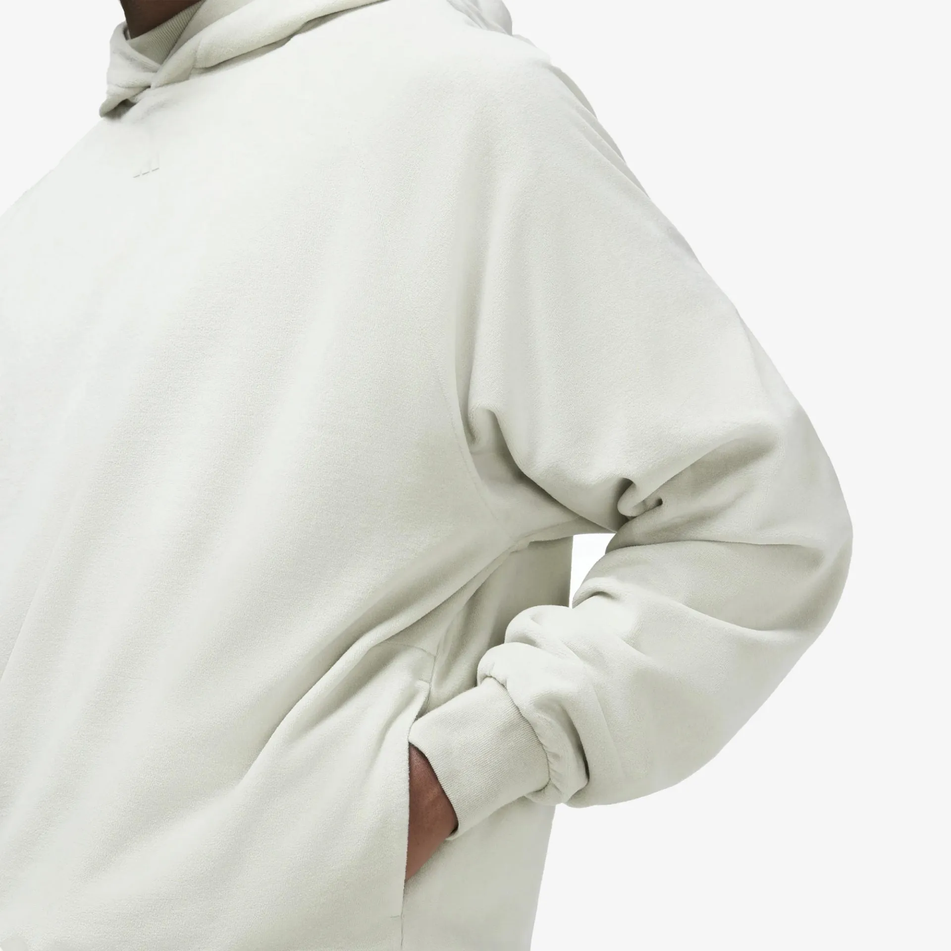 Adidas Originals | BASKETBALL VELOUR HOODIE  { HALO GREEN