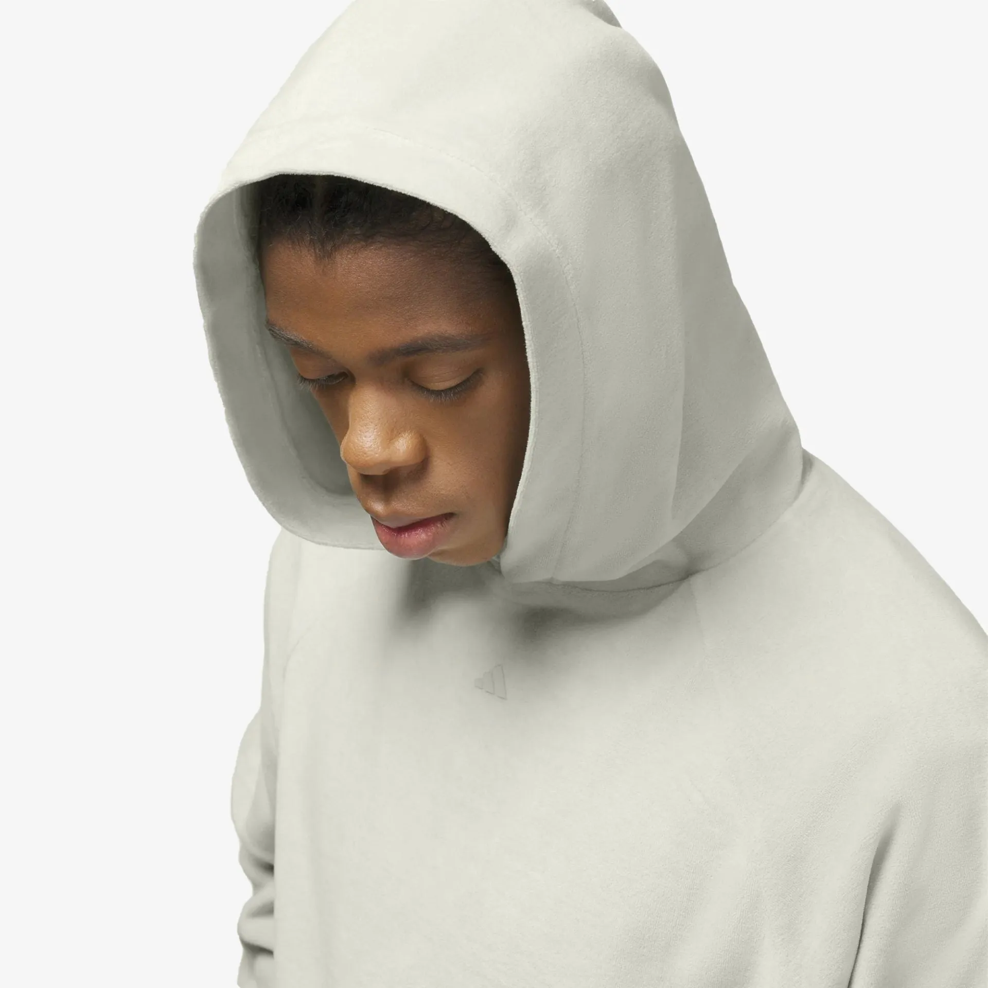 Adidas Originals | BASKETBALL VELOUR HOODIE  { HALO GREEN