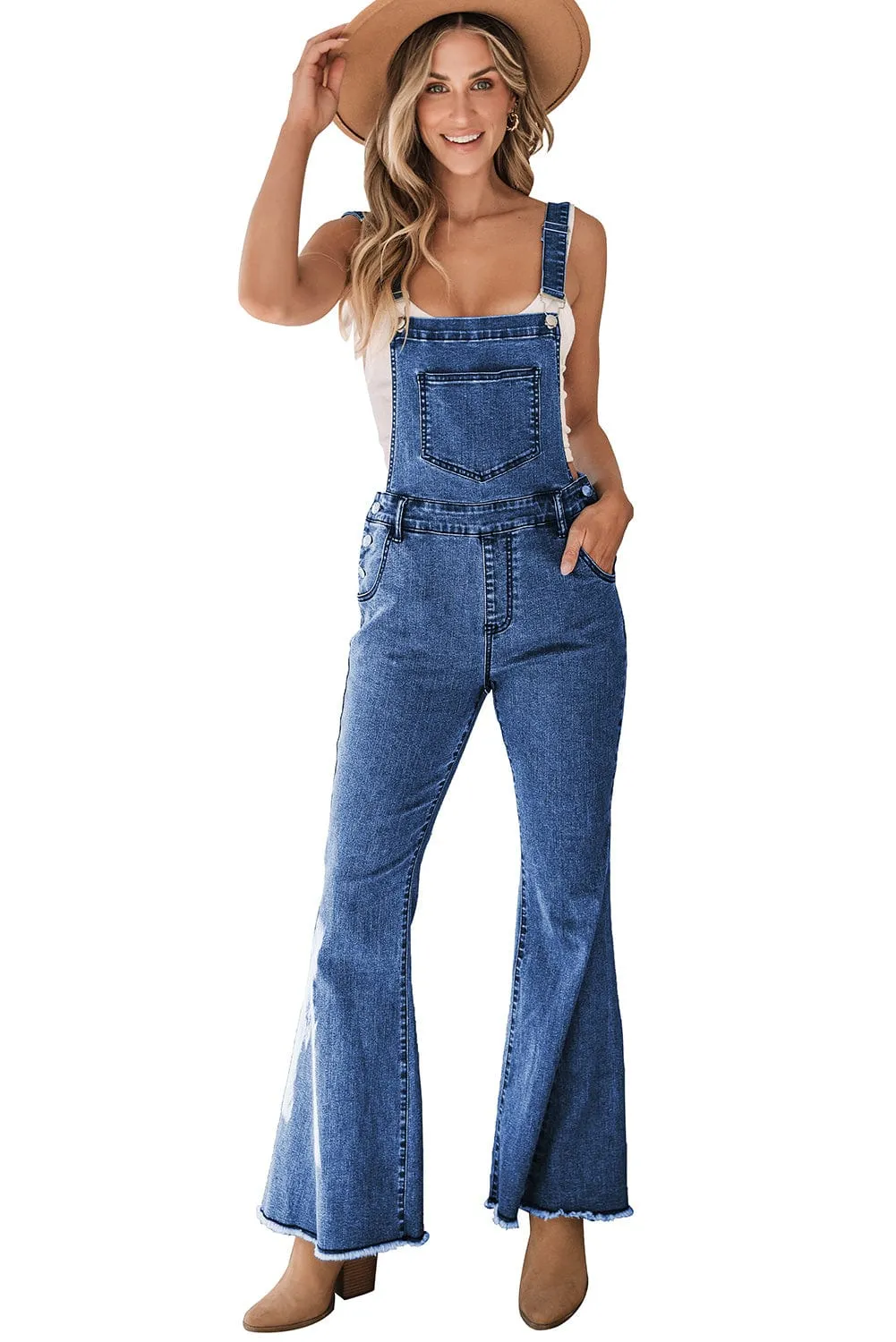 All-Season Denim Jumpsuit