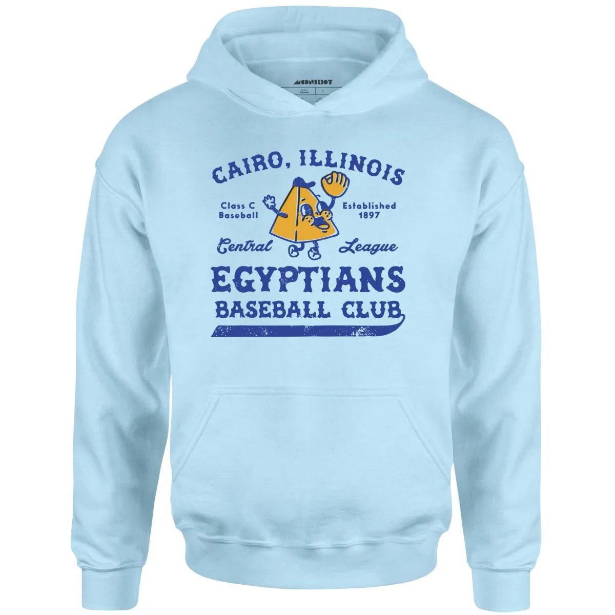 Cairo Egyptians - Illinois - Vintage Defunct Baseball Teams - Unisex Hoodie
