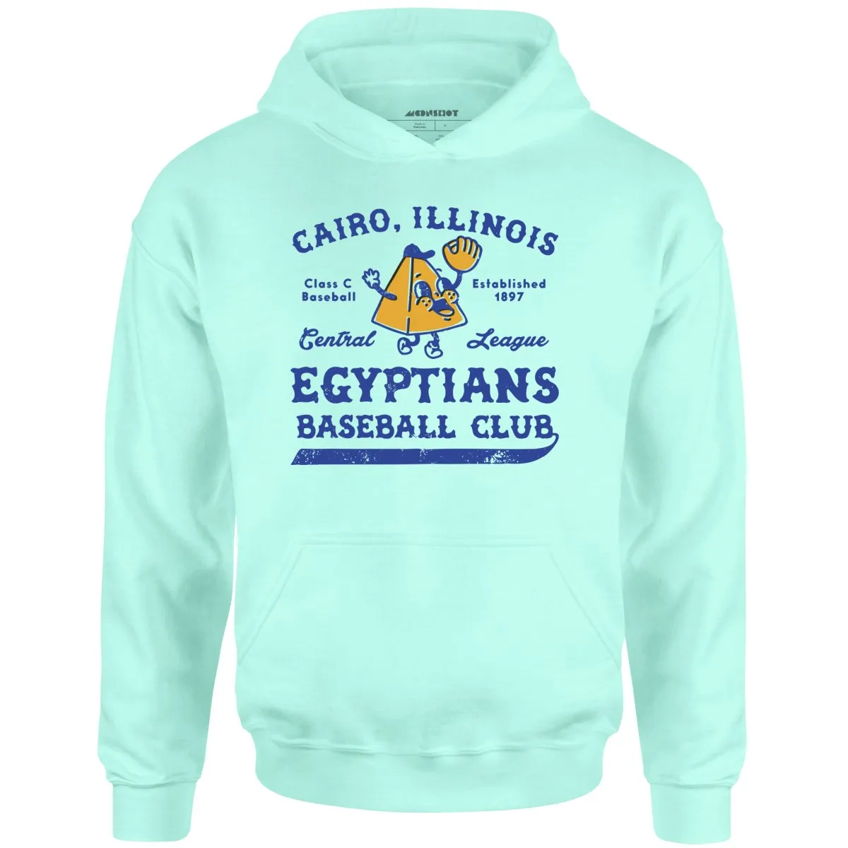 Cairo Egyptians - Illinois - Vintage Defunct Baseball Teams - Unisex Hoodie