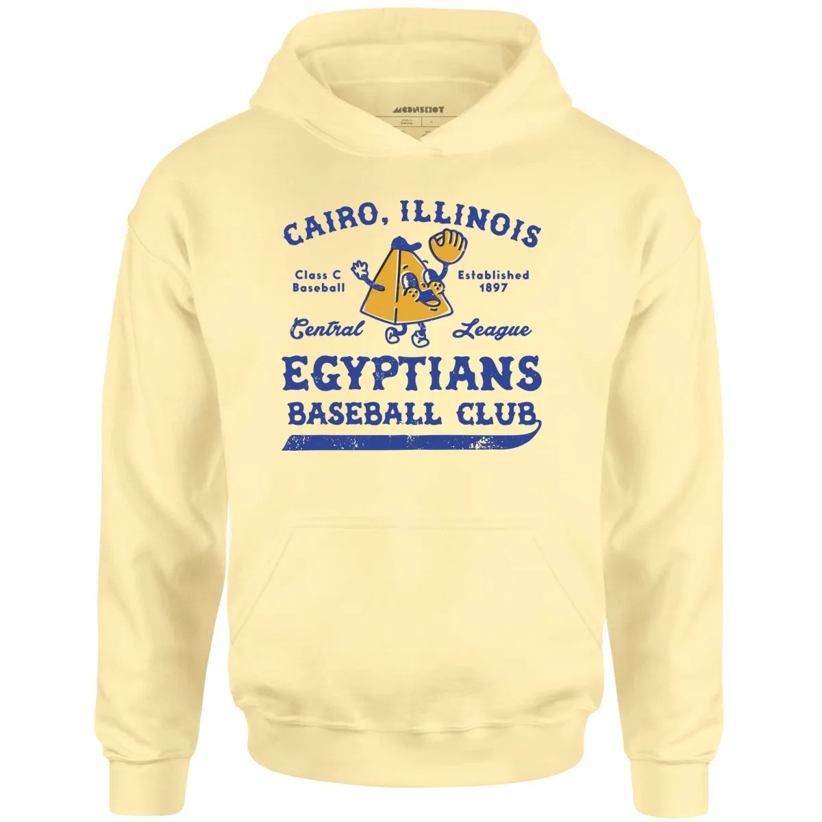 Cairo Egyptians - Illinois - Vintage Defunct Baseball Teams - Unisex Hoodie