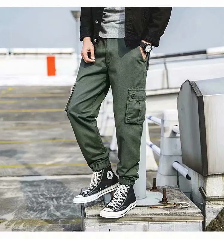 Cargo Jogger Pants Men Casual INS Trendy Trendy Pants