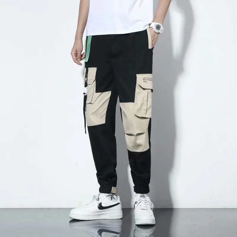 Cargo Jogger Pants Men Casual INS Trendy Trendy Pants