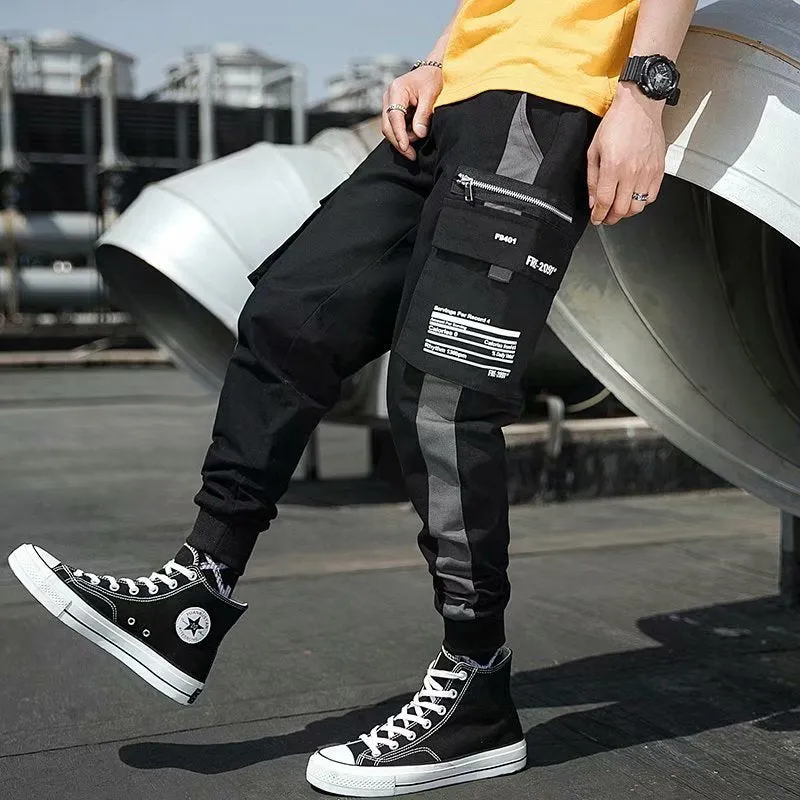 Cargo Jogger Pants Men Casual INS Trendy Trendy Pants