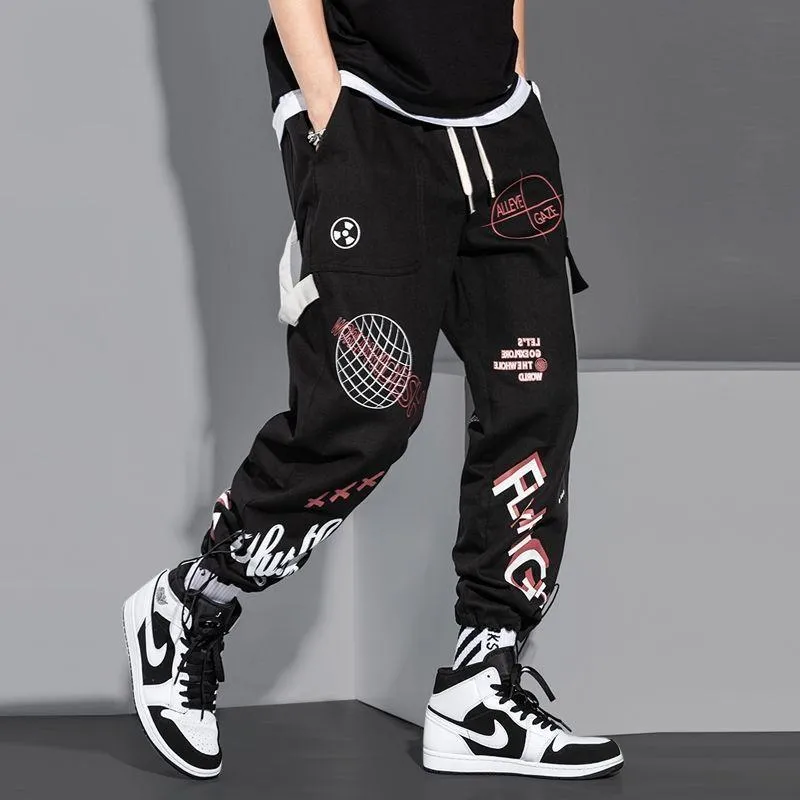 Cargo Jogger Pants Men Casual INS Trendy Trendy Pants