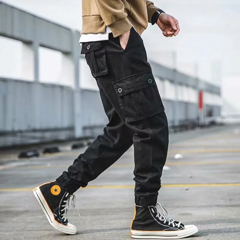 Cargo Jogger Pants Men Casual INS Trendy Trendy Pants