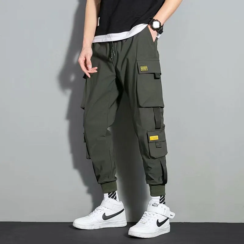 Cargo Jogger Pants Men Casual INS Trendy Trendy Pants