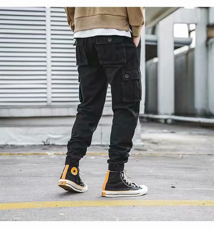 Cargo Jogger Pants Men Casual INS Trendy Trendy Pants