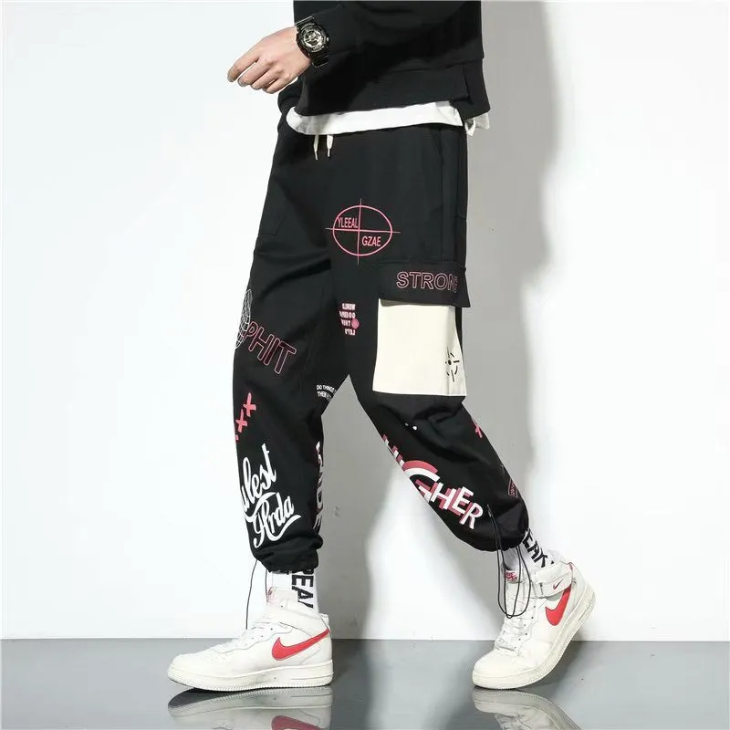 Cargo Jogger Pants Men Casual INS Trendy Trendy Pants