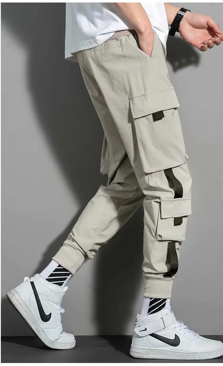 Cargo Jogger Pants Men Casual INS Trendy Trendy Pants