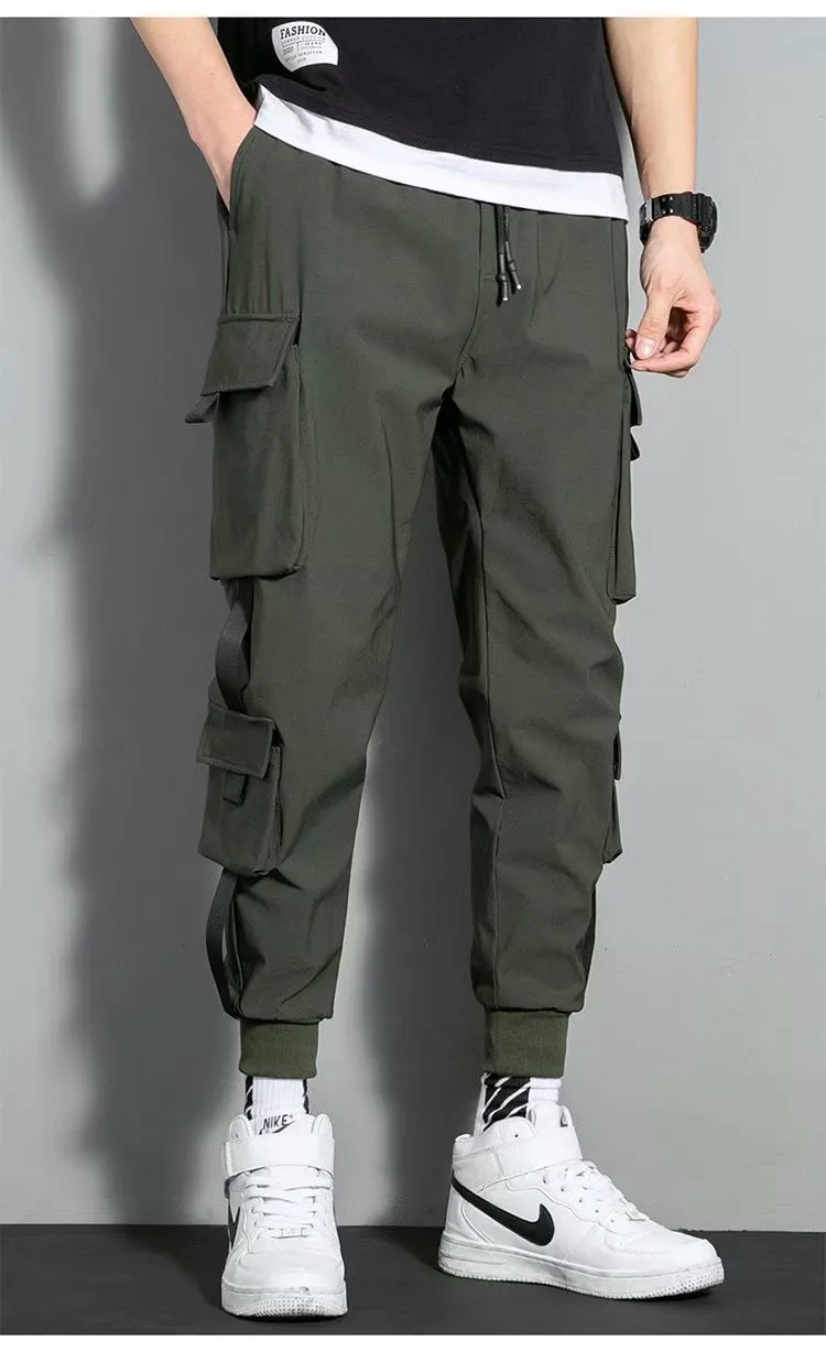 Cargo Jogger Pants Men Casual INS Trendy Trendy Pants