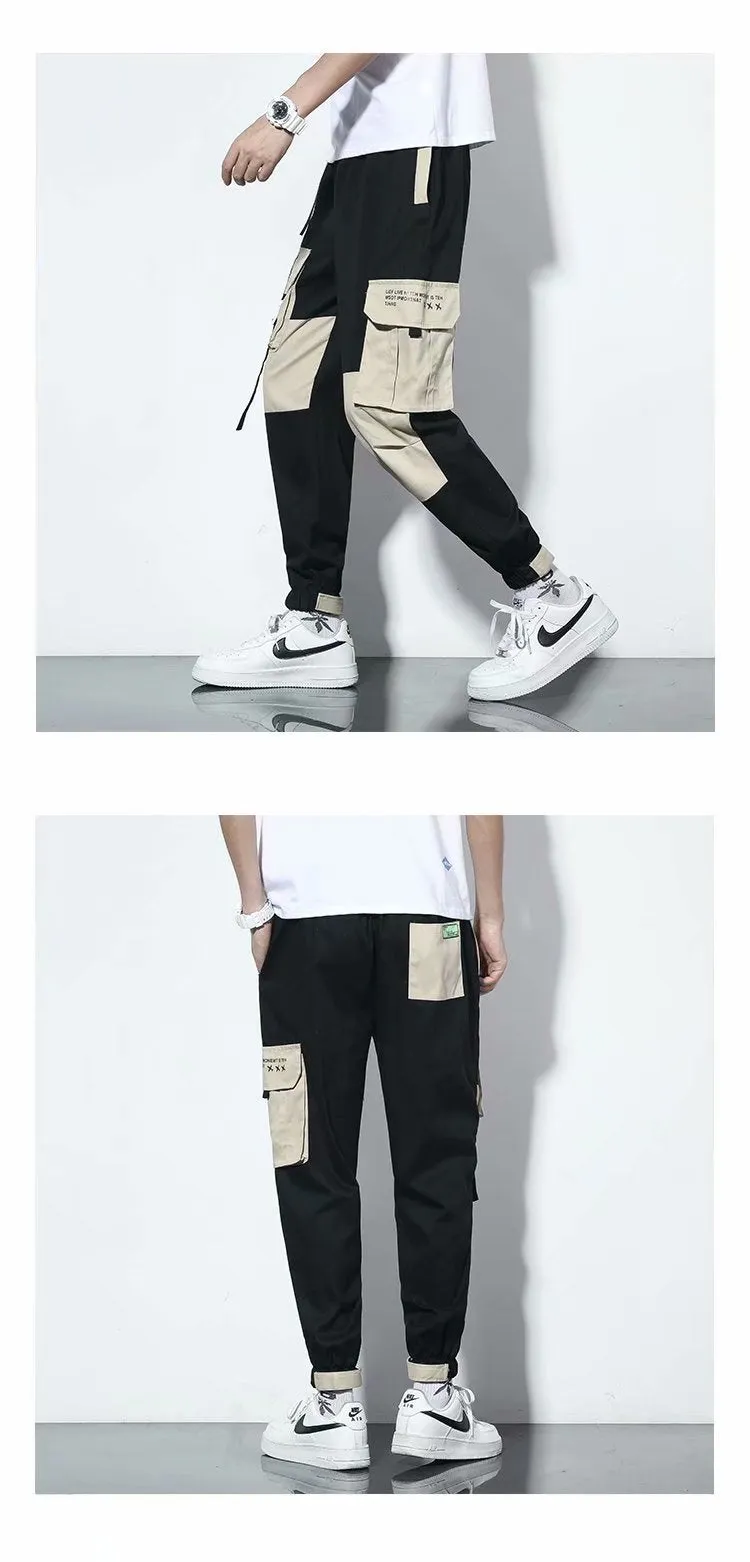 Cargo Jogger Pants Men Casual INS Trendy Trendy Pants