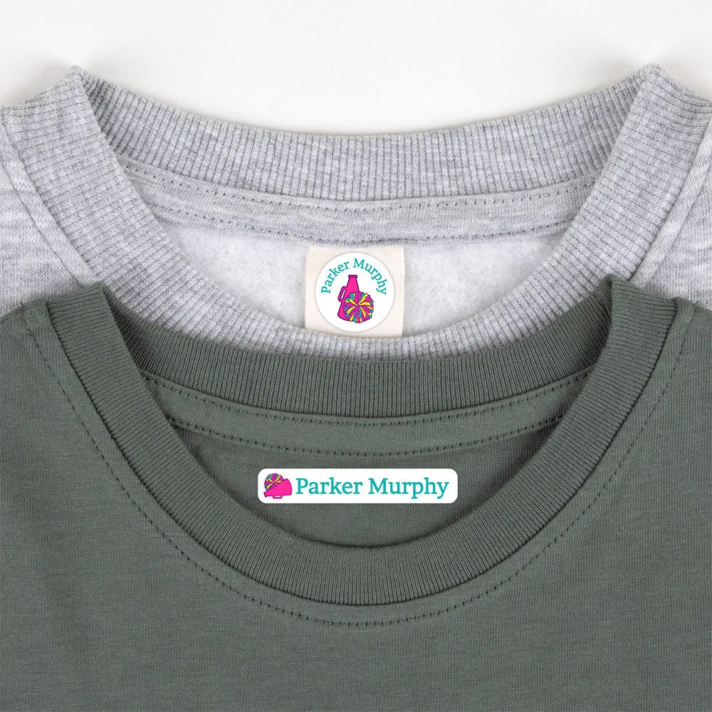Cheer Camp Clothing Labels Pack
