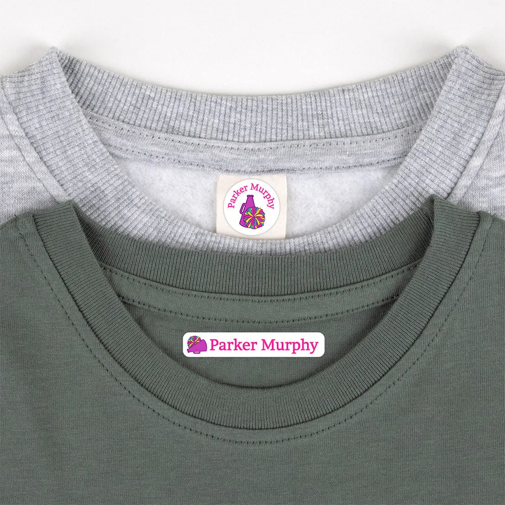 Cheer Camp Clothing Labels Pack