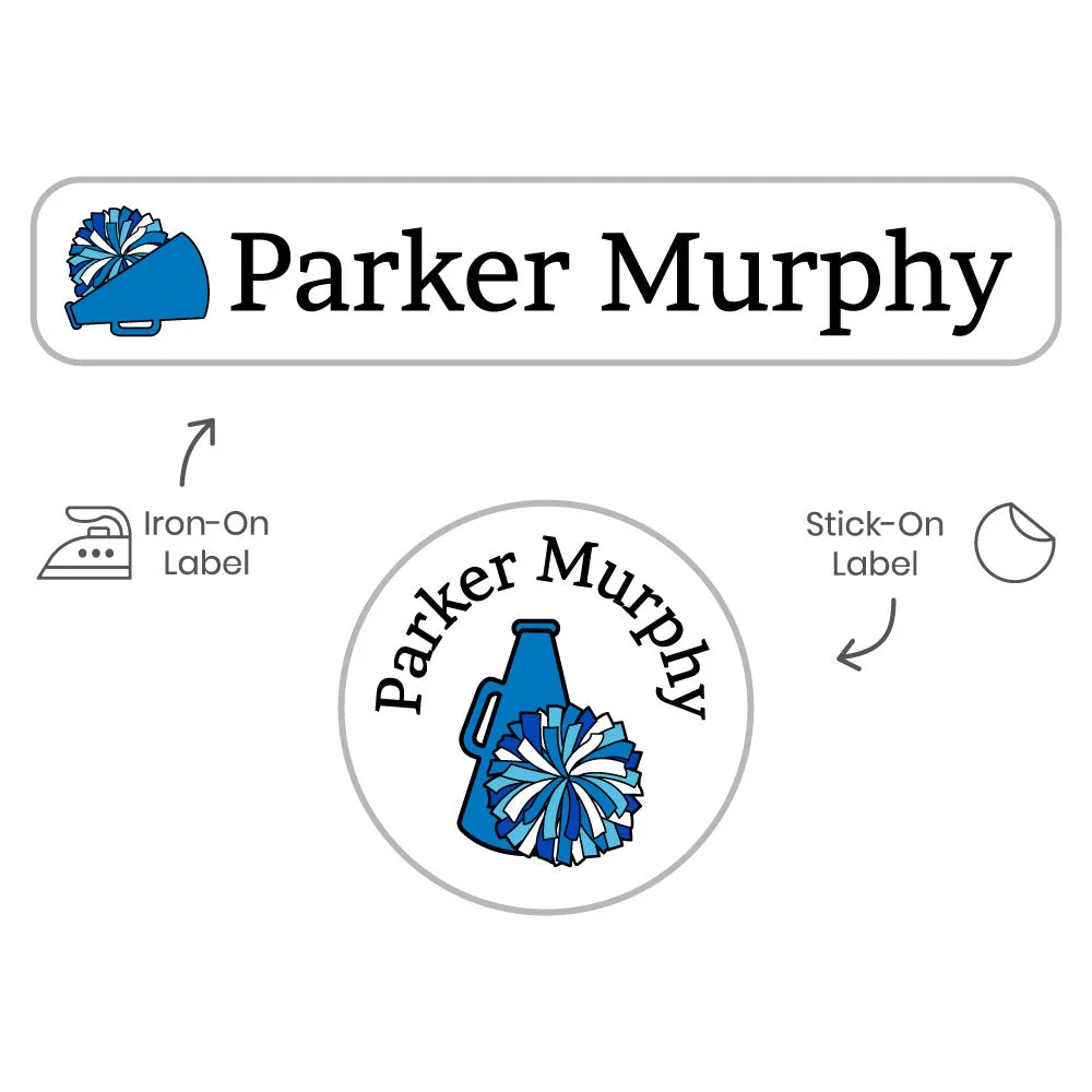 Cheer Camp Clothing Labels Pack
