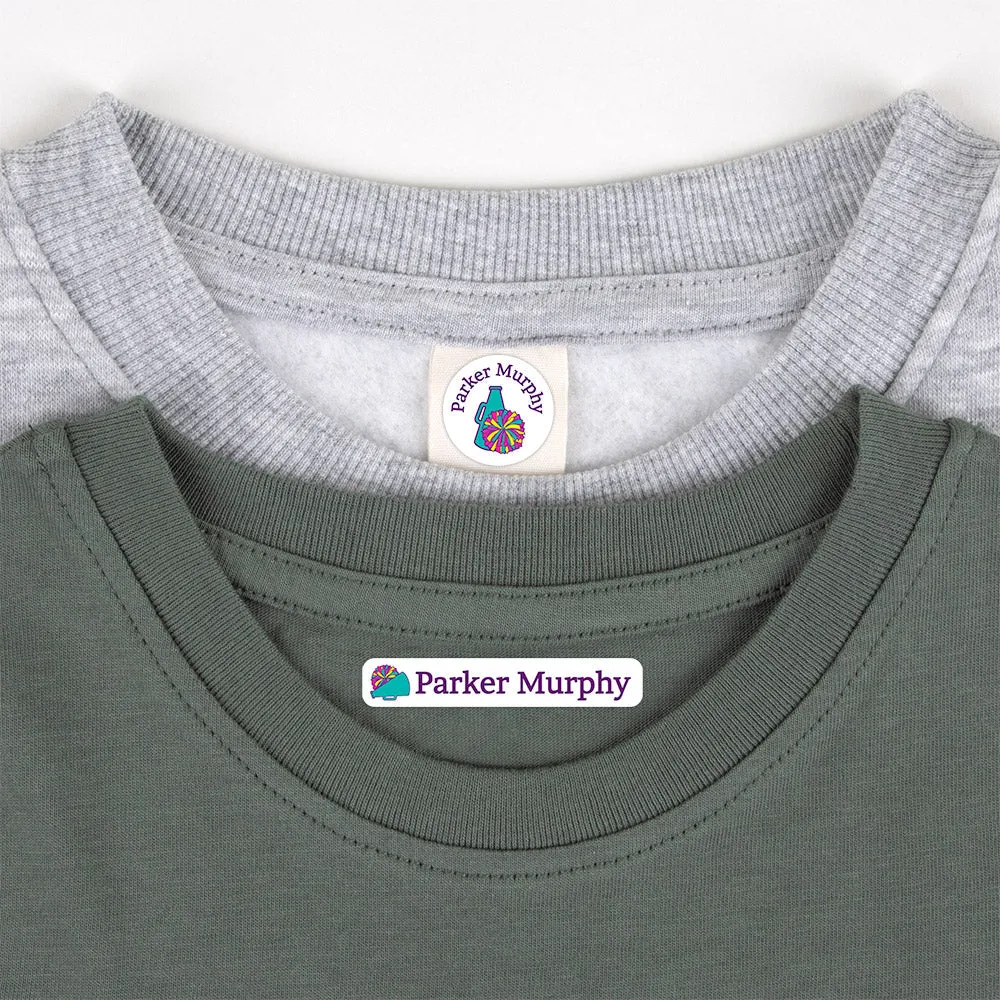 Cheer Camp Clothing Labels Pack