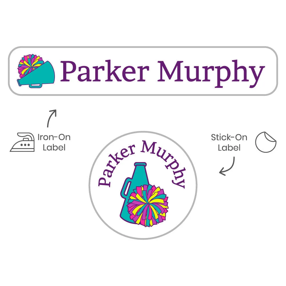 Cheer Camp Clothing Labels Pack
