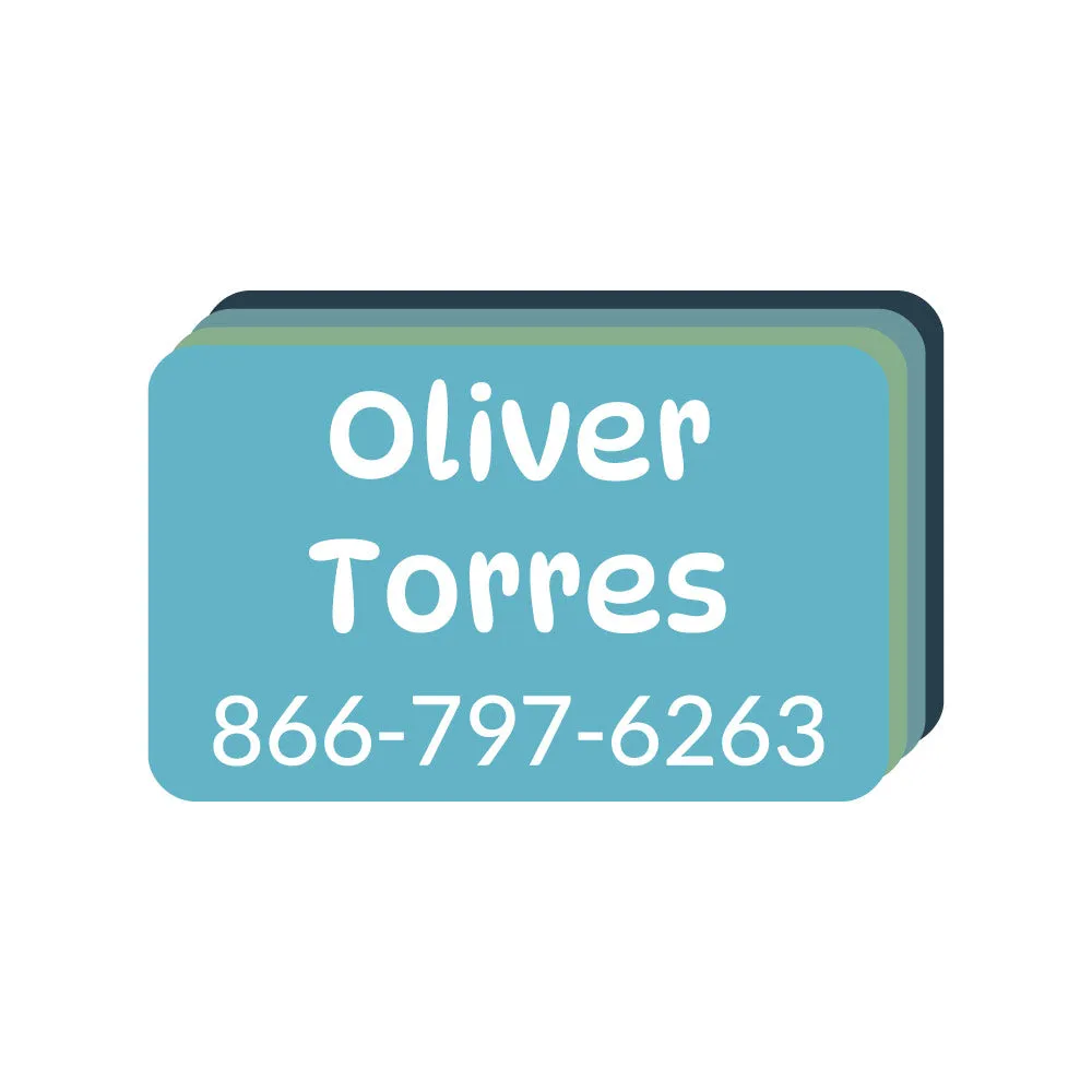 Color Combos Contact Clothing Labels