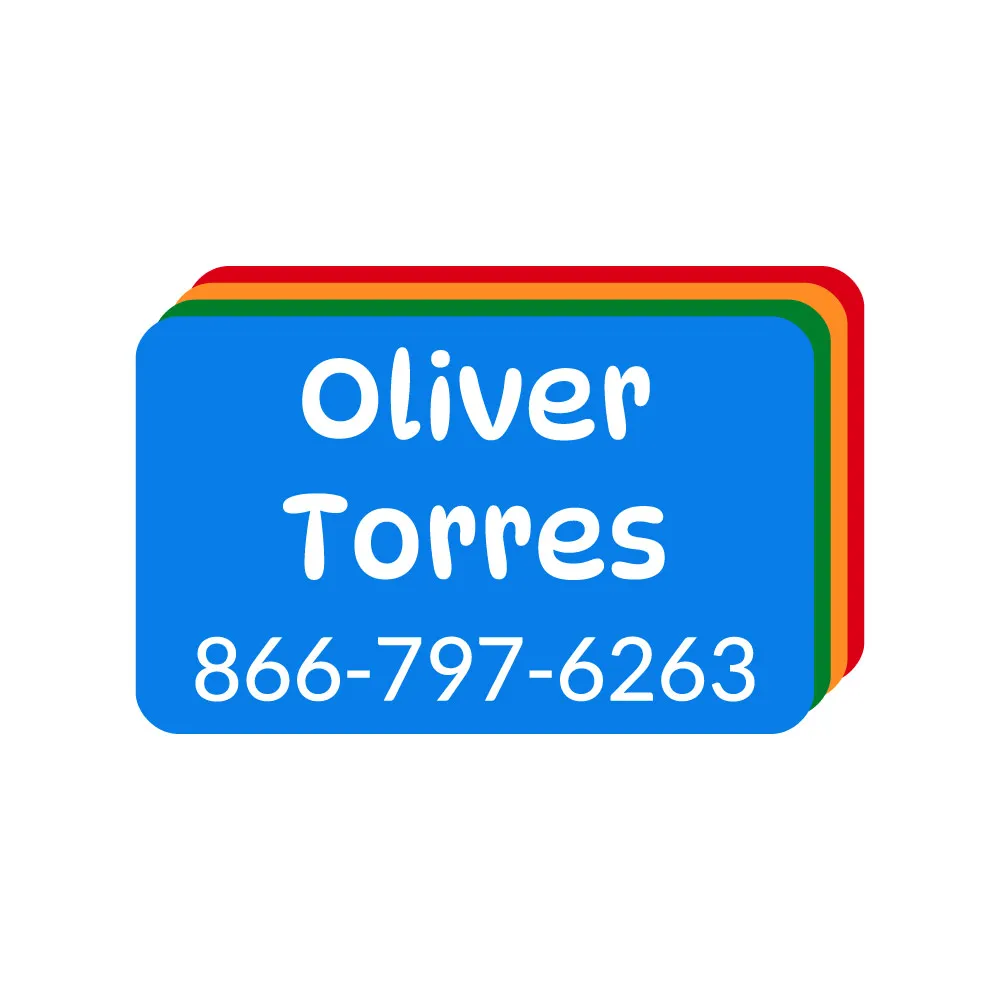 Color Combos Contact Clothing Labels