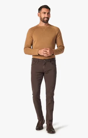 Cool Tapered Leg Pants In Fudge Twill