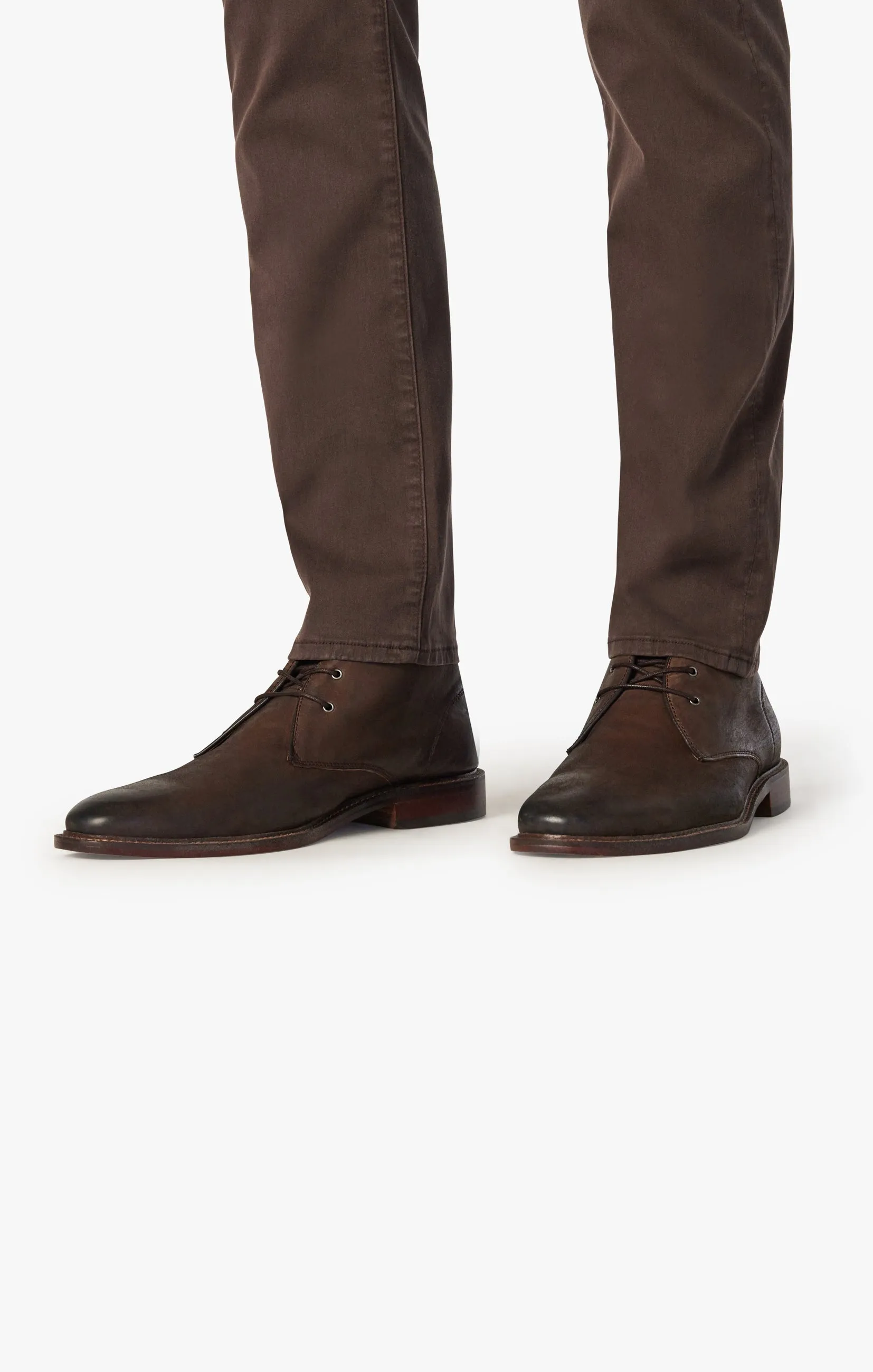 Cool Tapered Leg Pants In Fudge Twill