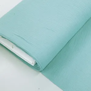 Cotton Double Gauze - Duck Egg Blue