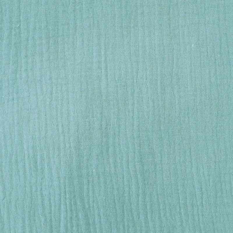 Cotton Double Gauze - Duck Egg Blue