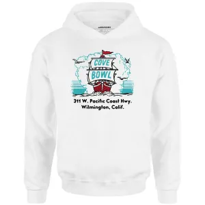 Cove Bowl - Wilmington, CA - Vintage Bowling Alley - Unisex Hoodie