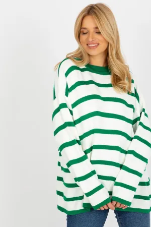 Cozy Loose Cut Sweater with Stand-Up Collar