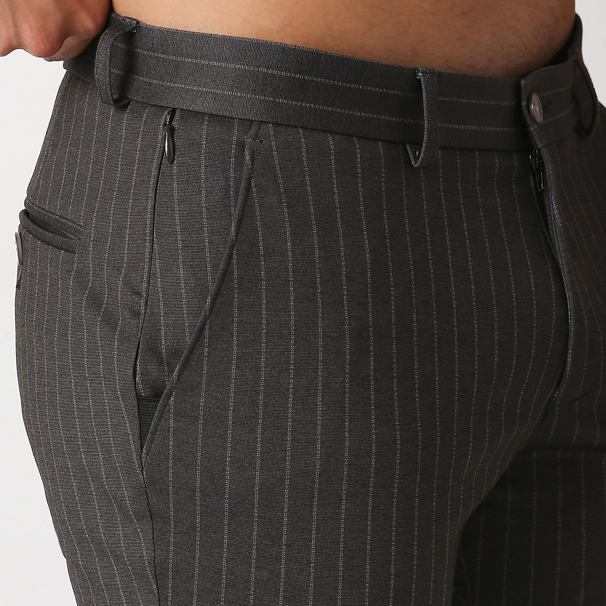 Crop Flex™ Pants - Ultra-Stretch Travel Friendly Crop Length with Secure Zip Pocket