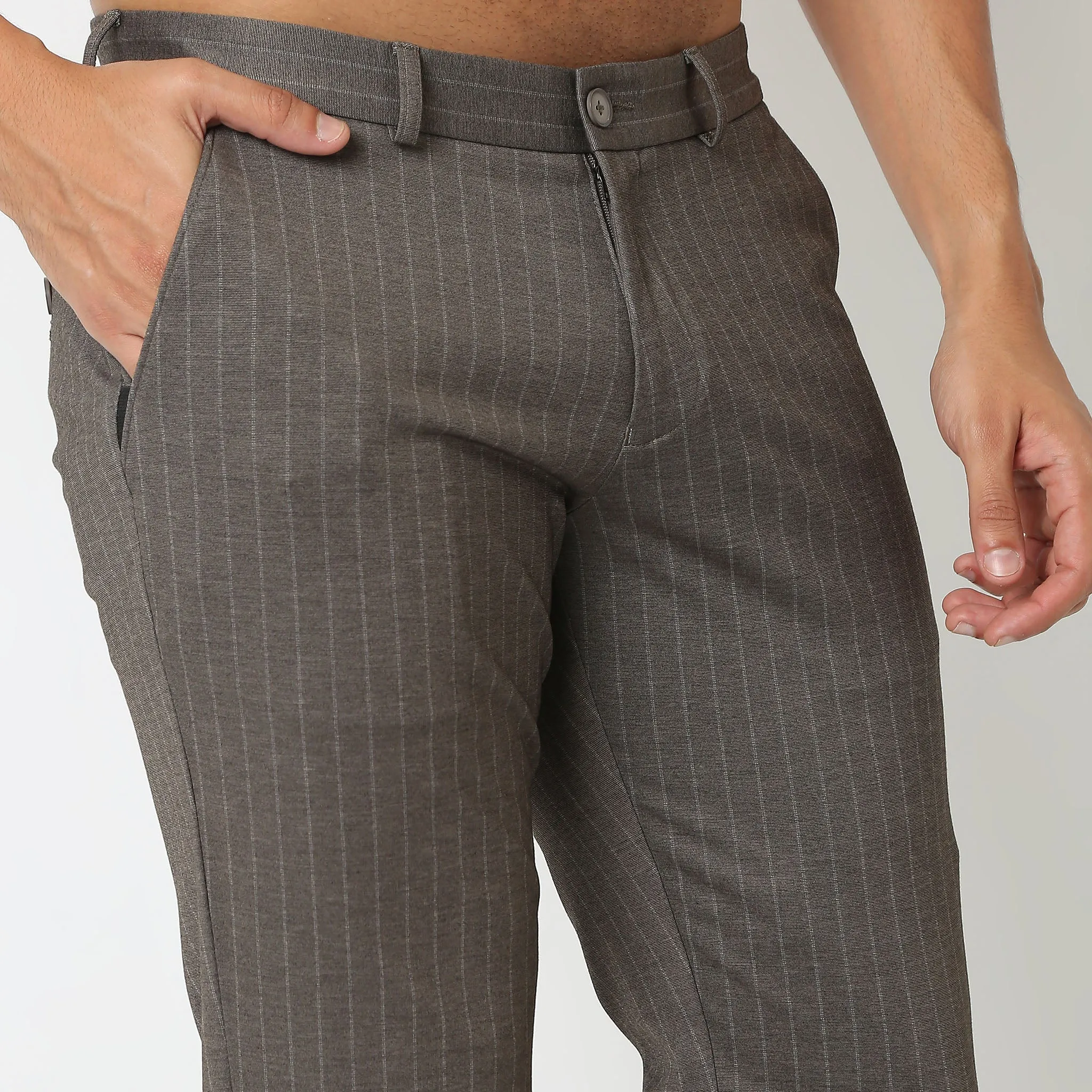Crop Flex™ Pants - Ultra-Stretch Travel Friendly Crop Length with Secure Zip Pocket