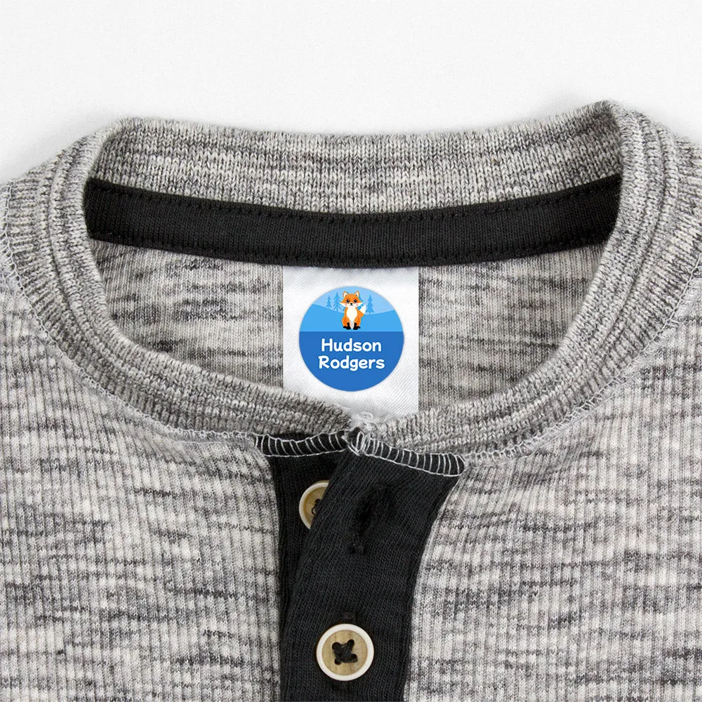 Forest Animals Clothing Labels