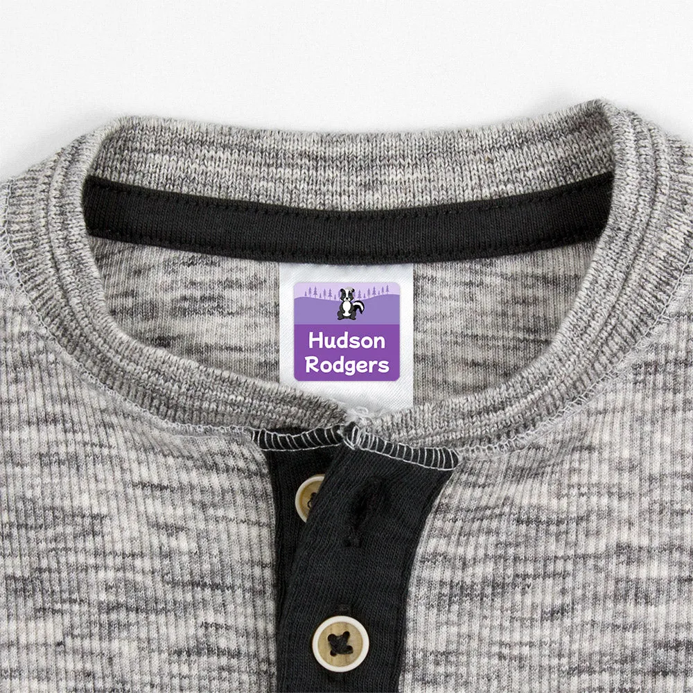 Forest Animals Clothing Labels