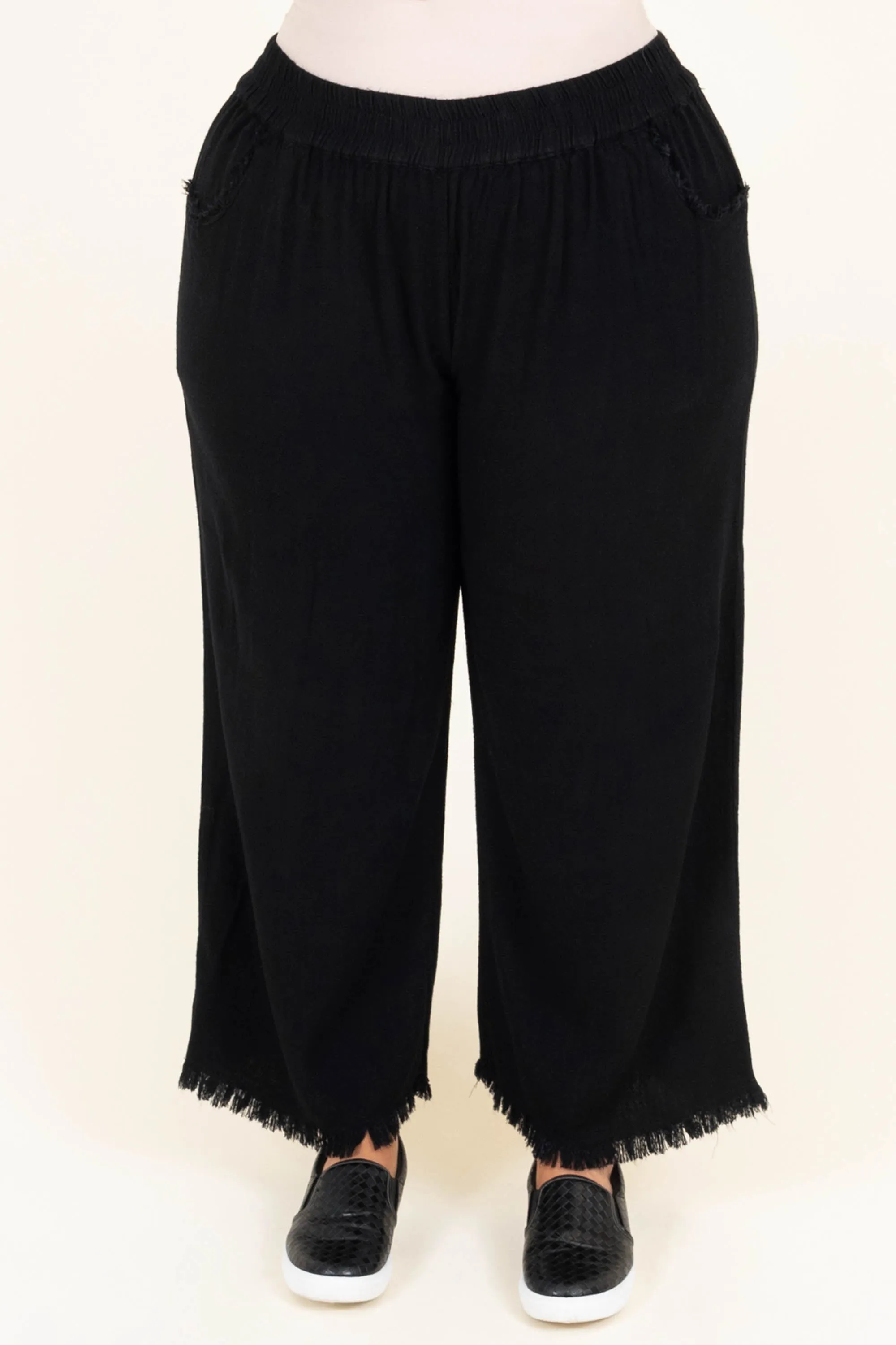 Give Me A Moment Pants, Black