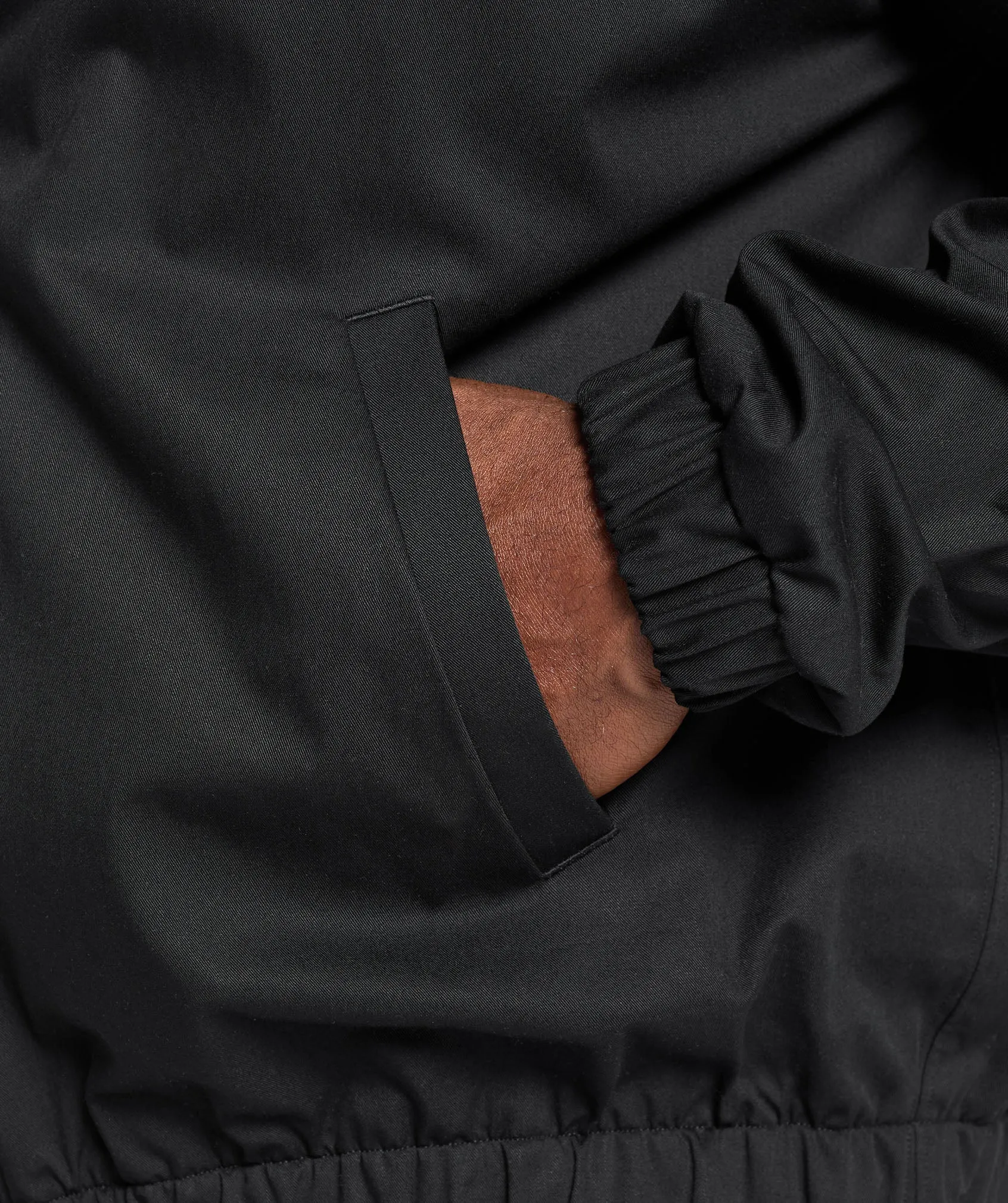 Gymshark Oversized Hooded Jacket - Black