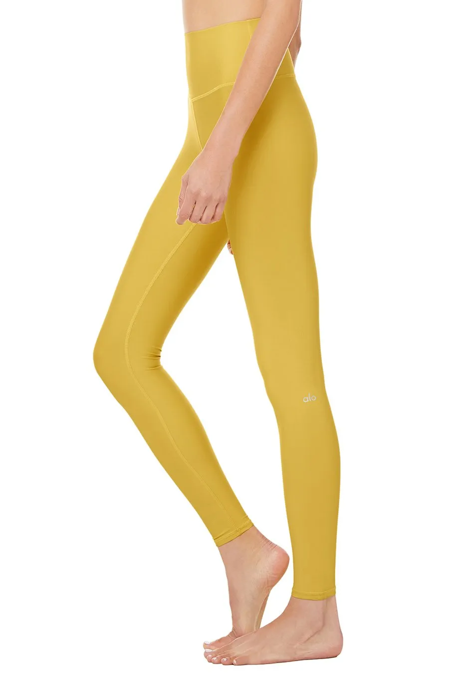 High-Waist Airlift Legging - Sulphur