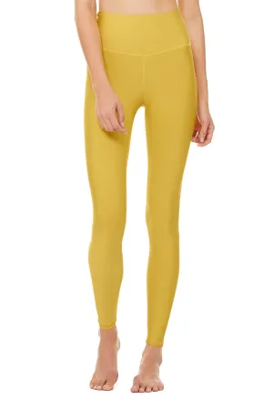 High-Waist Airlift Legging - Sulphur