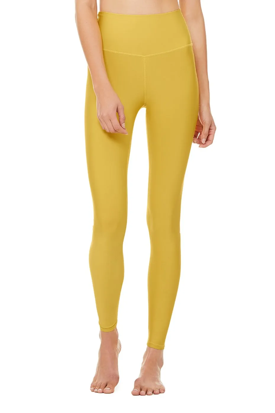 High-Waist Airlift Legging - Sulphur