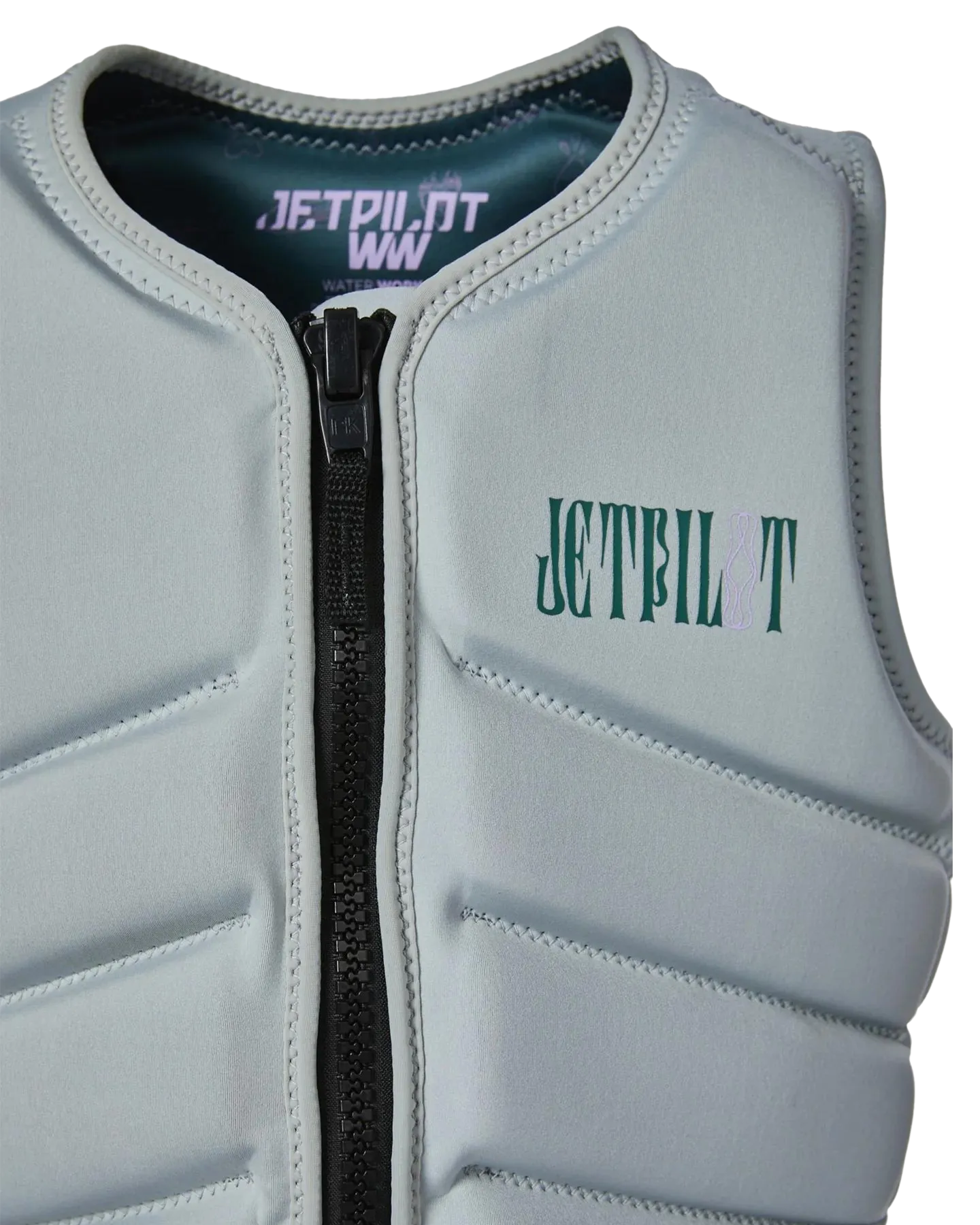 Jetpilot X1 F/E Ladies Neo Vest - Sina - Light Grey - 2023