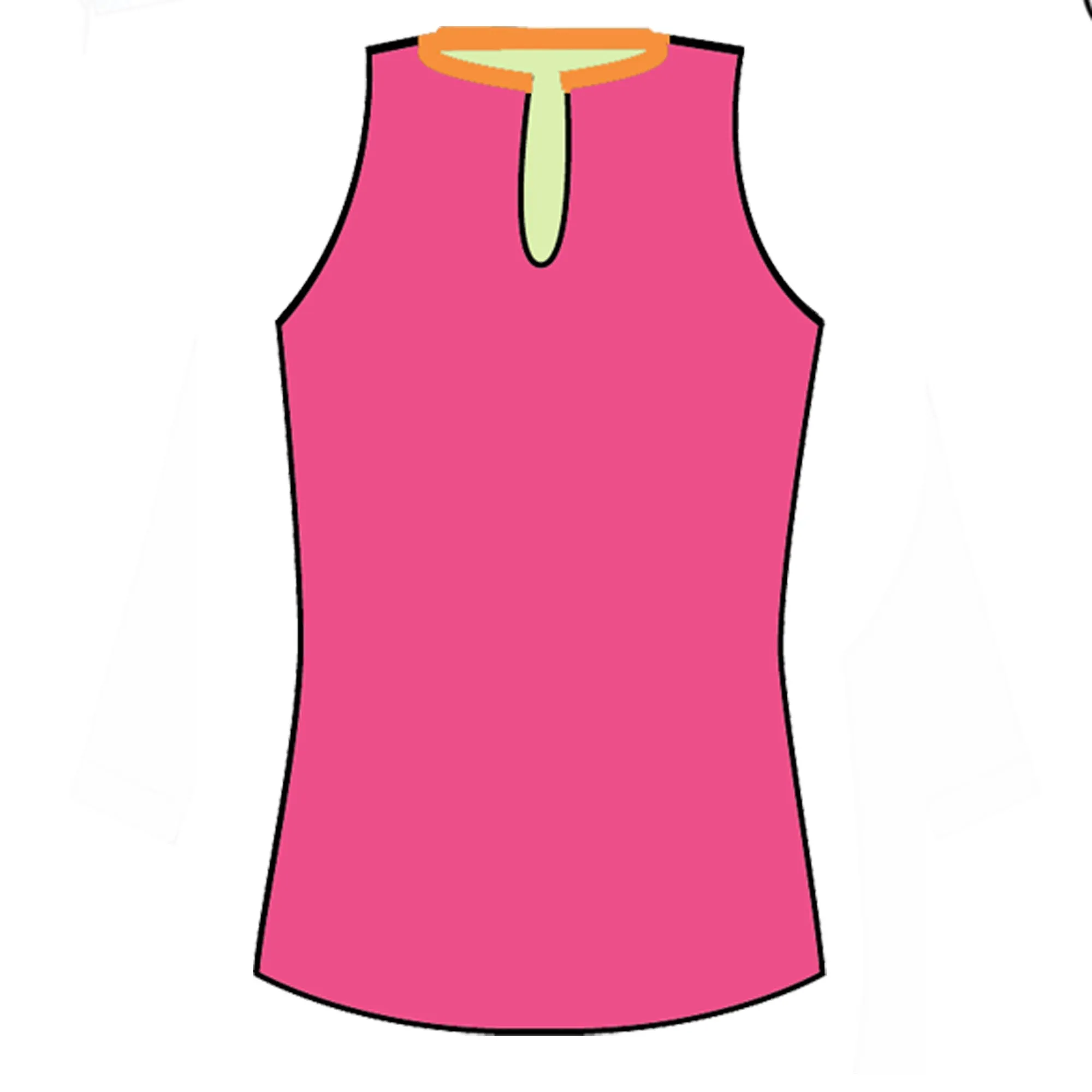 Jewel Racer-back Top (ruby)
