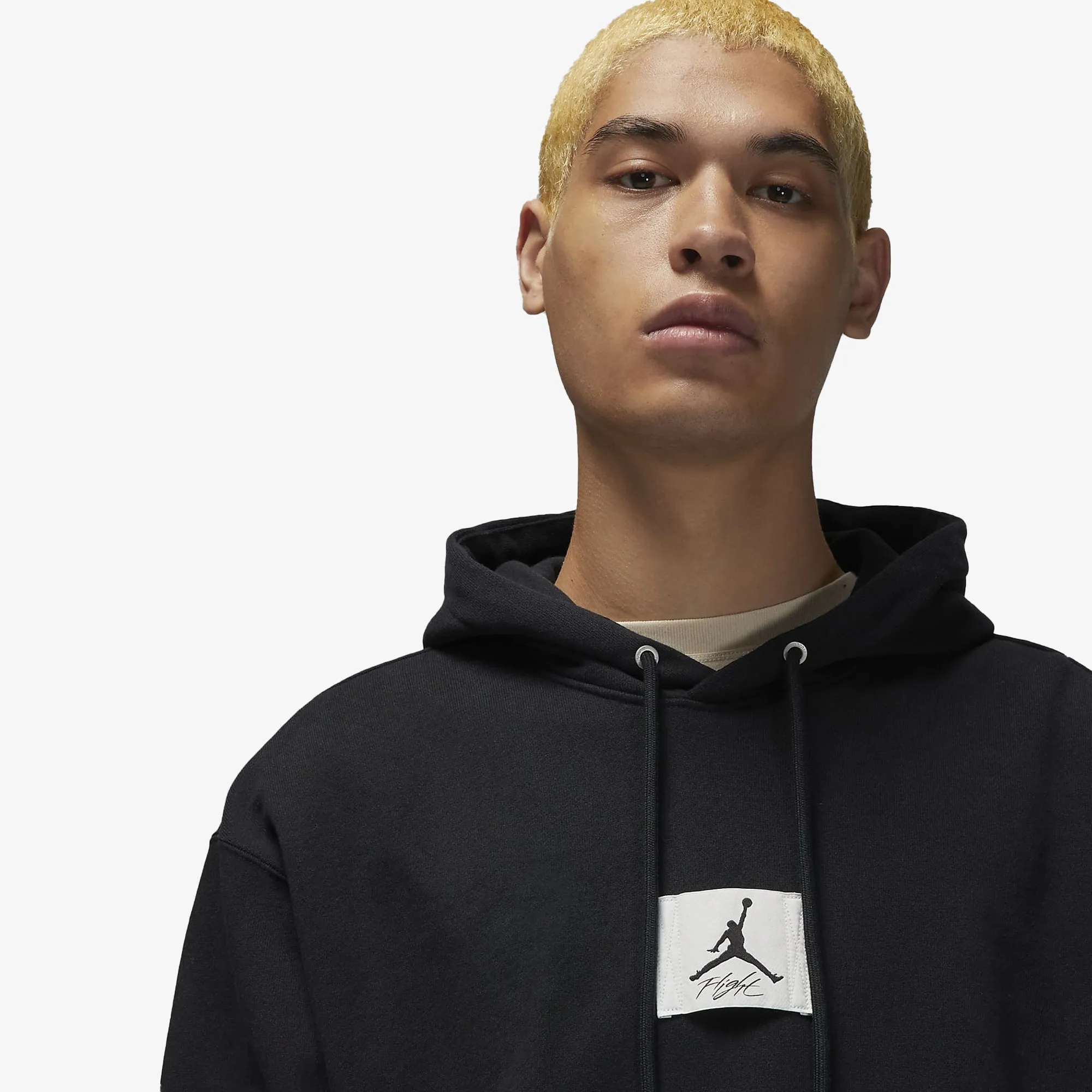 Jordan | FLIGHT FLEECE  { BLACK/SAIL