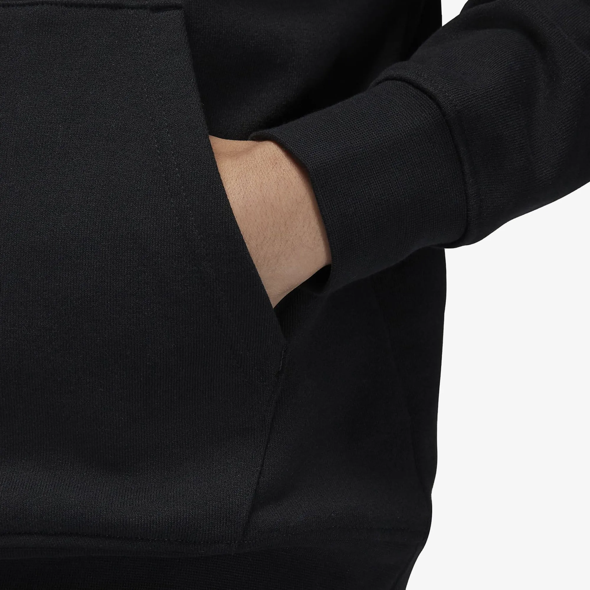 Jordan | FLIGHT FLEECE  { BLACK/SAIL