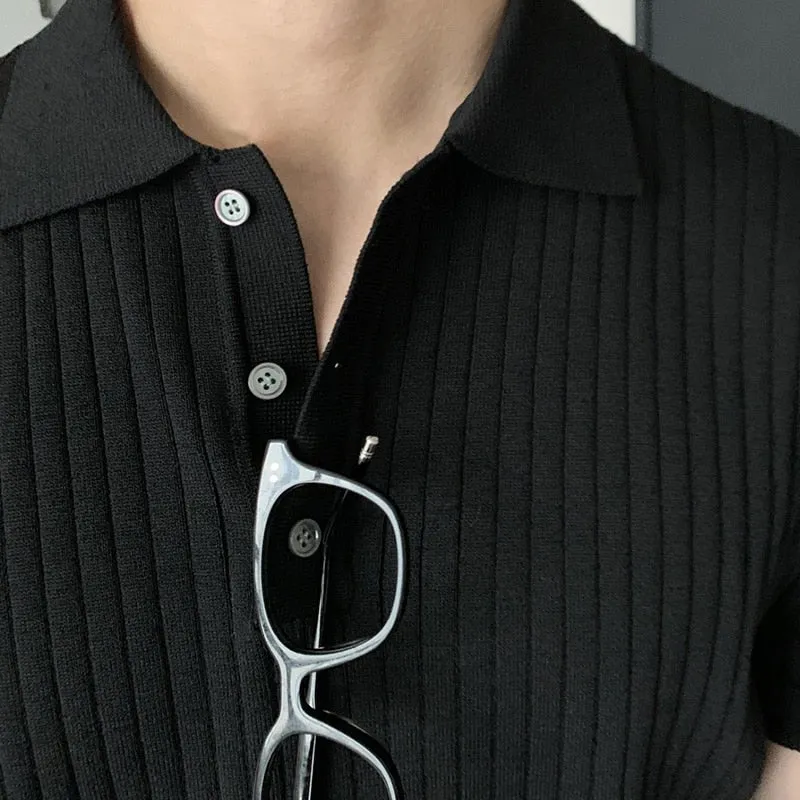 [Korean Style] Casual Lapel Polo Shirts
