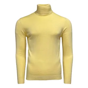 Lavane' 501T Slim Fit Turtleneck Pullover Butter