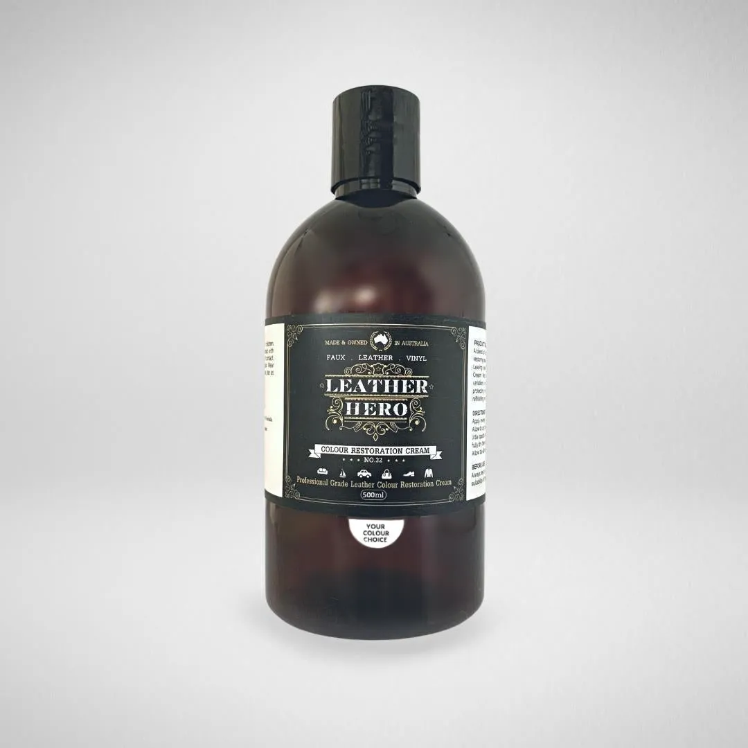 Leather Colour Cream - Violet