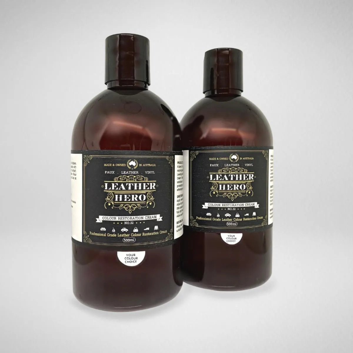 Leather Colour Cream - Violet