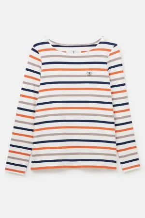 Lighthouse Causeway Long Sleeve Jersey Mocha & Orange