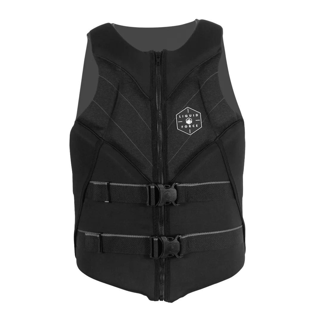Liquid Force 2025 Rush CGA Wake Vest-Black